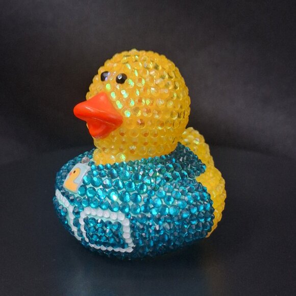 Respiratory Therapist/Doctor/Nurse Bedazzled Rubber Duck in Scrubs, Bling Duck - Picture 4 of 8